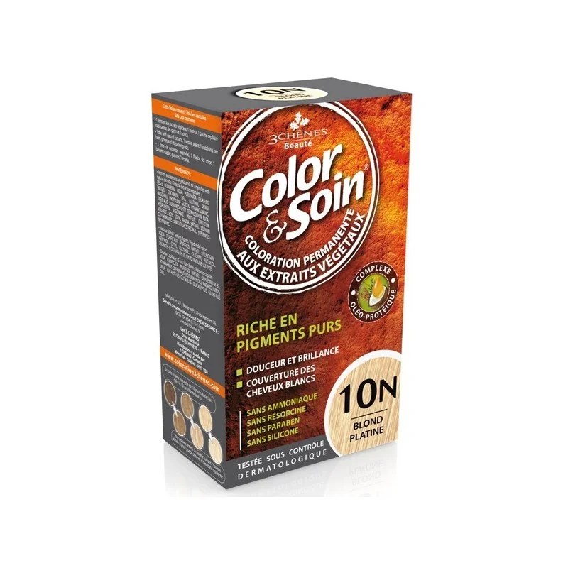 3 chênes LES 3 CHENES COLOR&SOIN BLOND PLATINE 10N