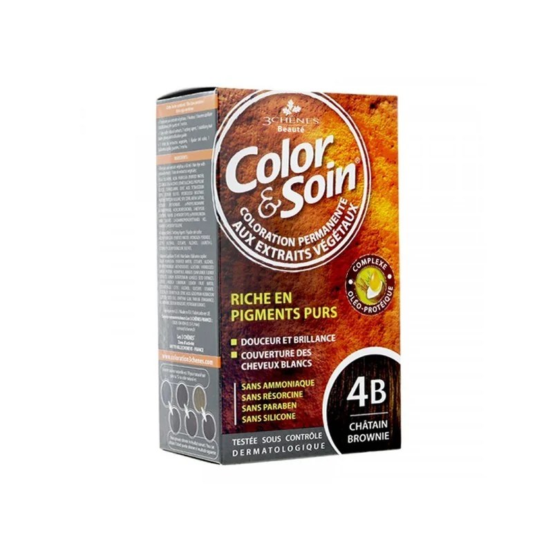 3 chênes LES 3 CHENES COLOR&SOIN CHATIN BROWNIE 4B