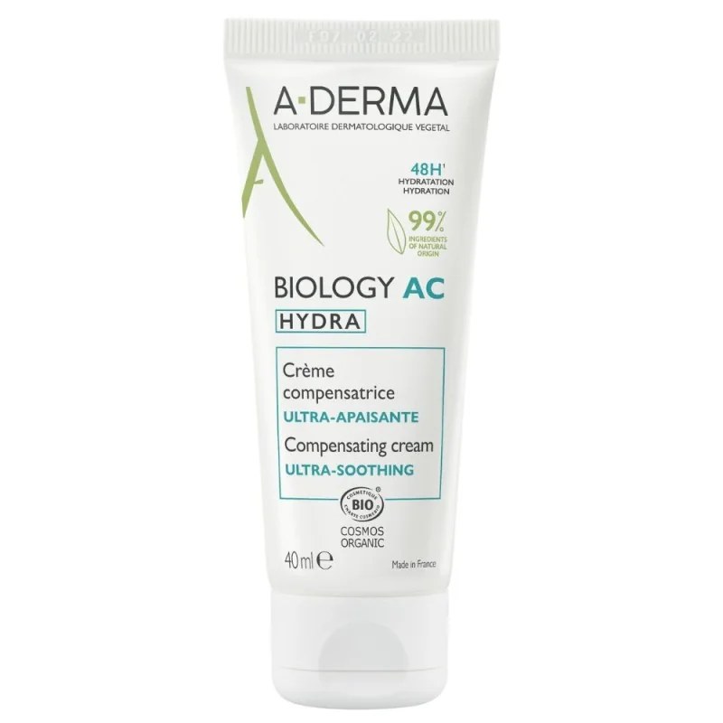 A-DERMA A-Derma Biology AC Hydra Crème Compensatrice Ultra-Apaisante – 40ml