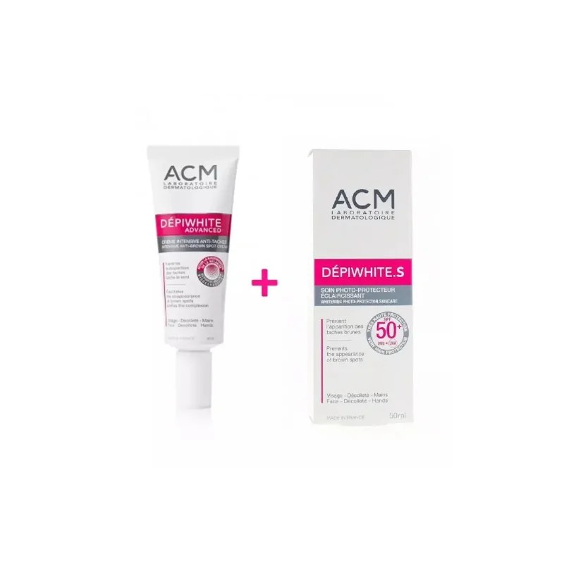 ACM ACM Dépiwhite Crème - advanced Soin Dépigmentant (40ml) + ÉCRAN DEPIWHITE S SPF 50+ Offert