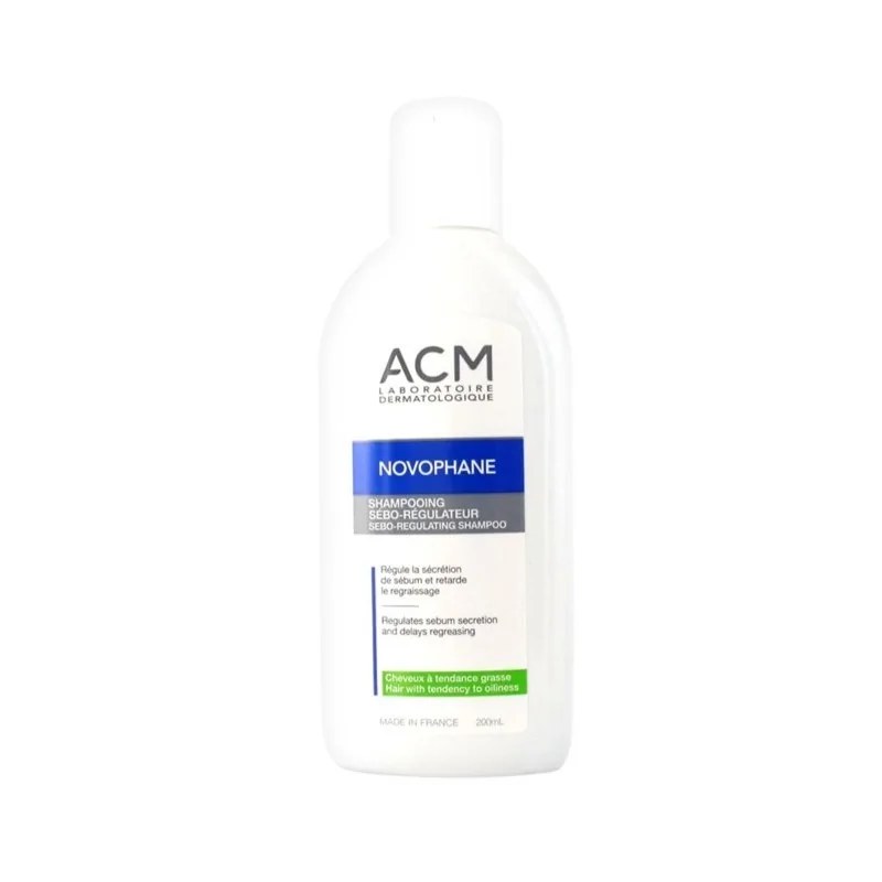 ACM Acm Novophane Shampooing Cheveux gras – 200 ml
