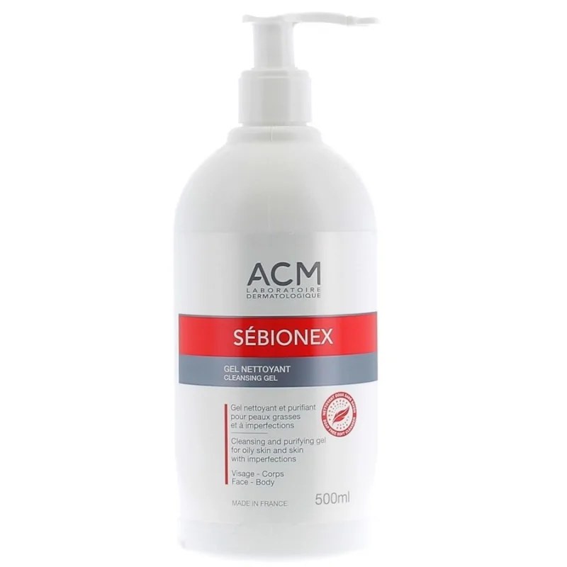 ACM ACM SÉBIONEX GEL NETTOYANT PEAUX GRASSES ET À IMPERFECTIONS 500 ML