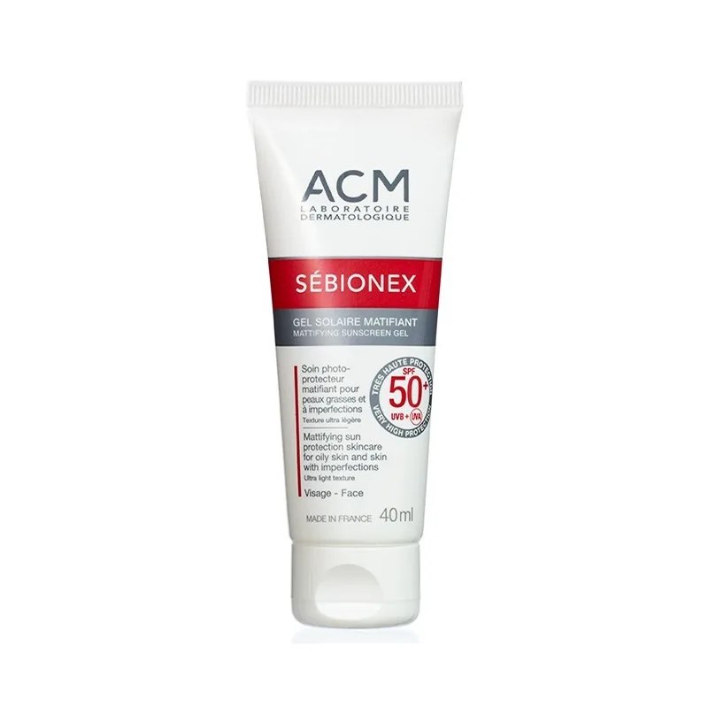 ACM ACM SÉBIONEX SPF 50+ GEL SOLAIRE MATIFIANT 40ML