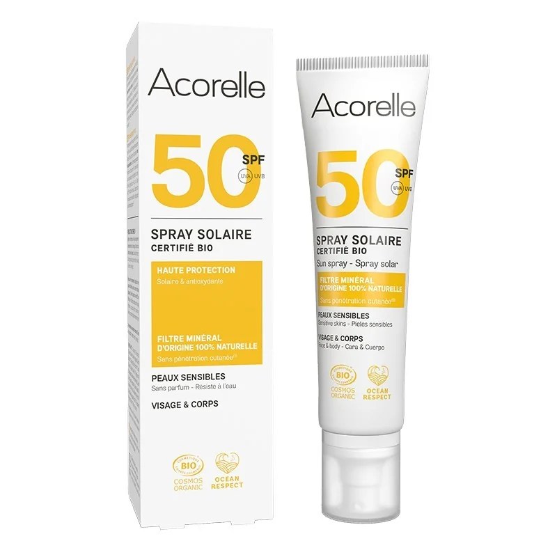 Acorelle ACORELLE SPRAY SOLAIRE SPF50 100 ML