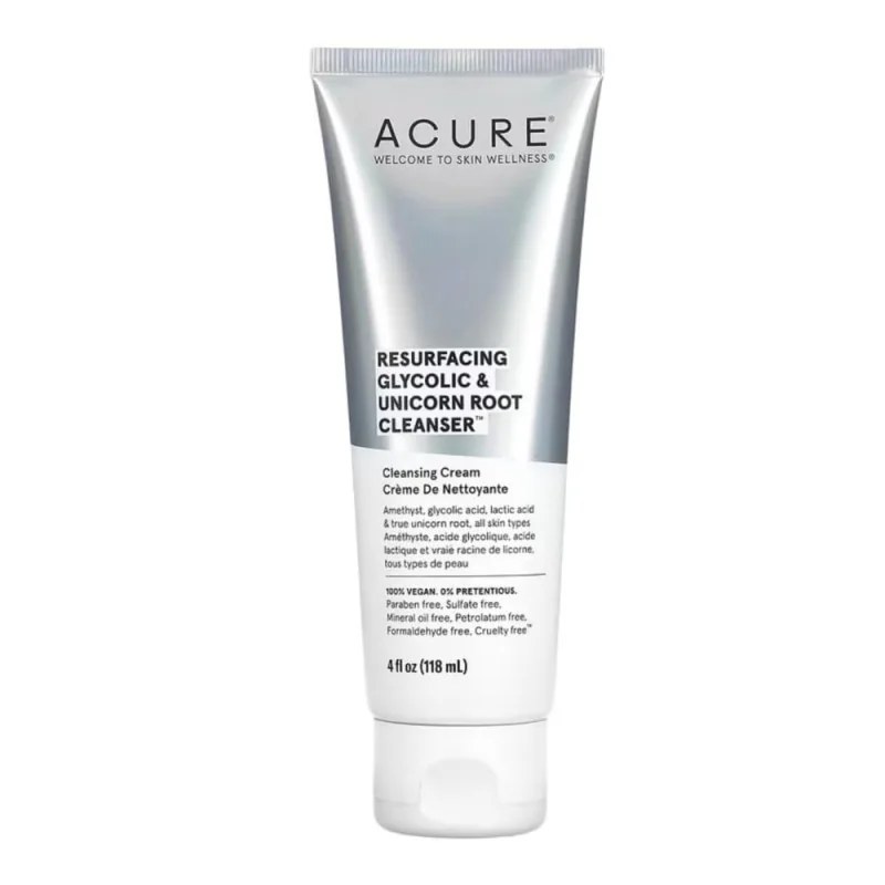 ACURE Acure Resurfacing glycolic & Unicorn Root Cleanser 118ml