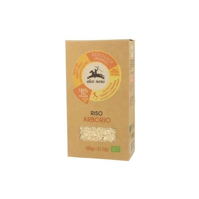 ALCE NERO ALCE NERO RIZ ARBORIO BLANC 50G