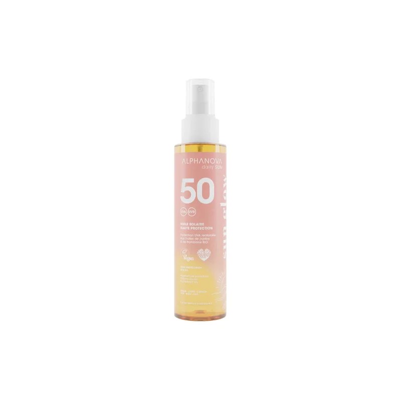 alphanova ALPHANOVA Huile solaire haute protection SPF 50