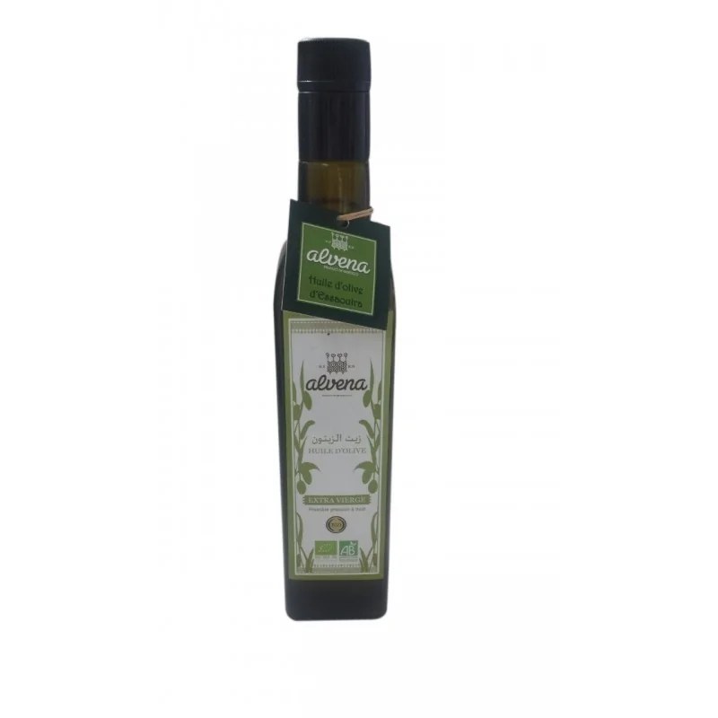 alvena Alvena  HUILE D'OLIVE EXTRA VIERGE 1ère PRESSION A FROID ORIGINE ESSAOUIRA 500 ML