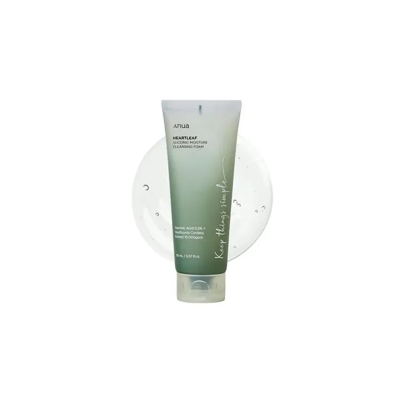 ANUA ANUA HEARTLEAF SUCCINIC MOISTURE CLEANSING FOAM 150ML