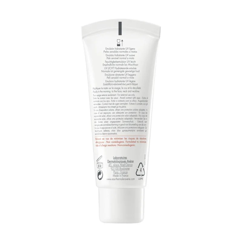 AVENE AVENE HYDRANCE OPTIMALE UV LEGERE 40ML — vue 3