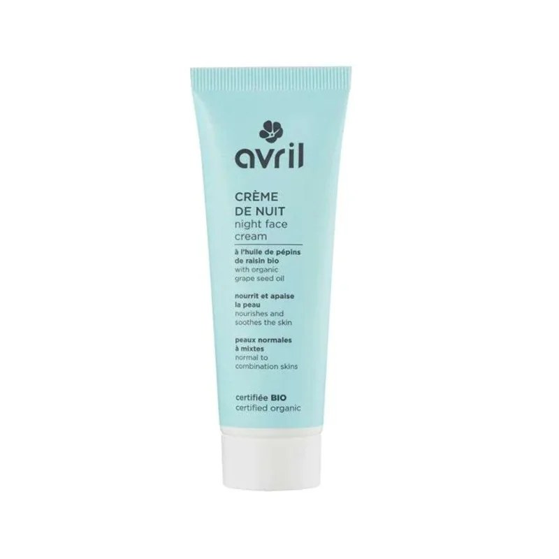 Avril AVRIL CREME DE NUIT PEAUX NORMALES ET MIXTES 50ML