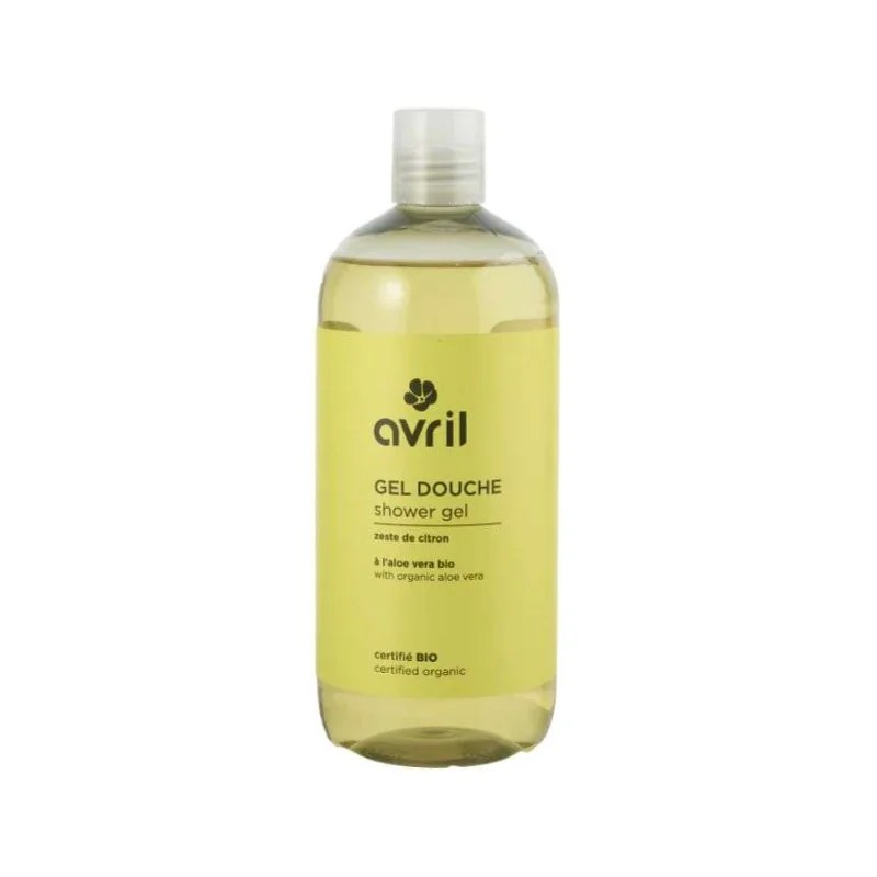 Avril AVRIL GEL DOUCHE ZESTE DE CITRON ET A L ALOE VERA BIO 500 ML