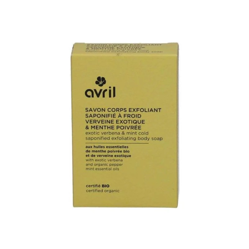 Avril AVRIL SAVON CORPS EXFOLIANT SAPONIFIE A FROID VERVEINE EXOTIQUE