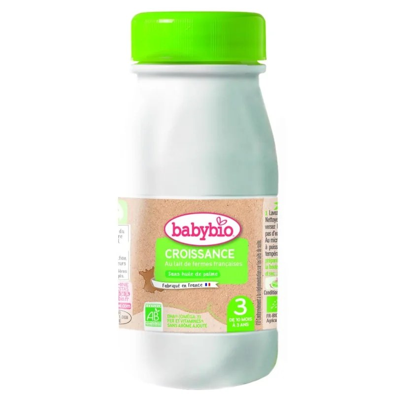 BABYBIO Babybio Lait Croissance Liquide 250Ml