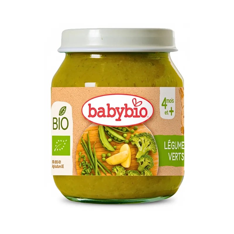 BABYBIO BABYBIO POT LEGUMES VERTS 130G
