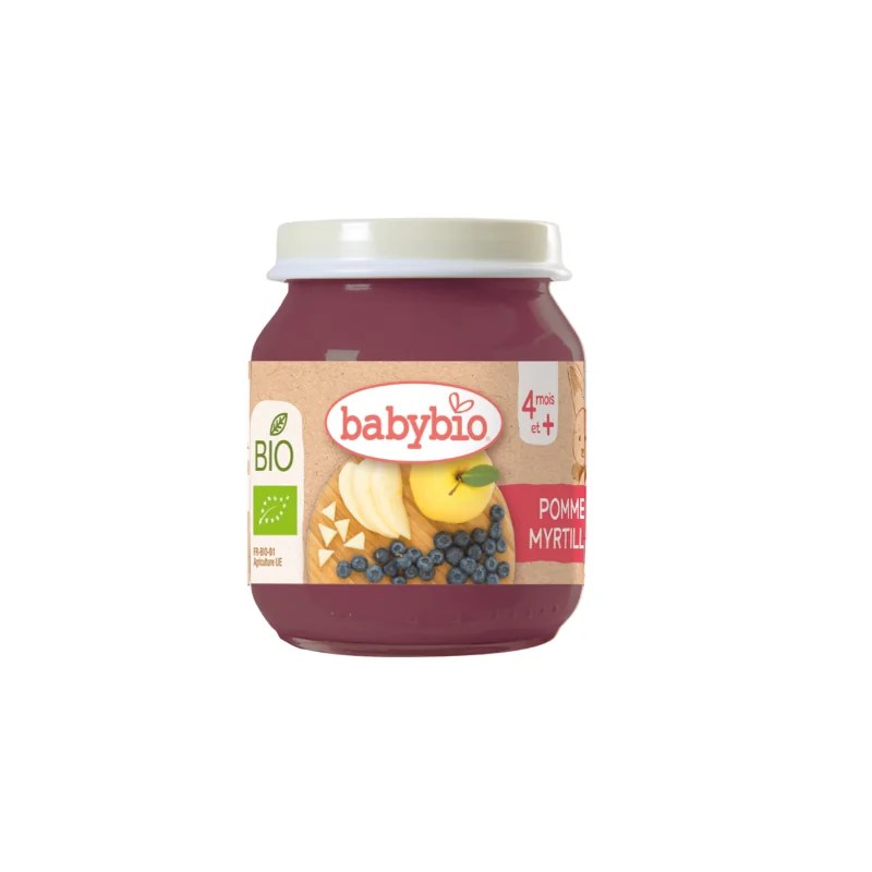 BABYBIO BABYBIO POT POMME MYRTILLE 130G