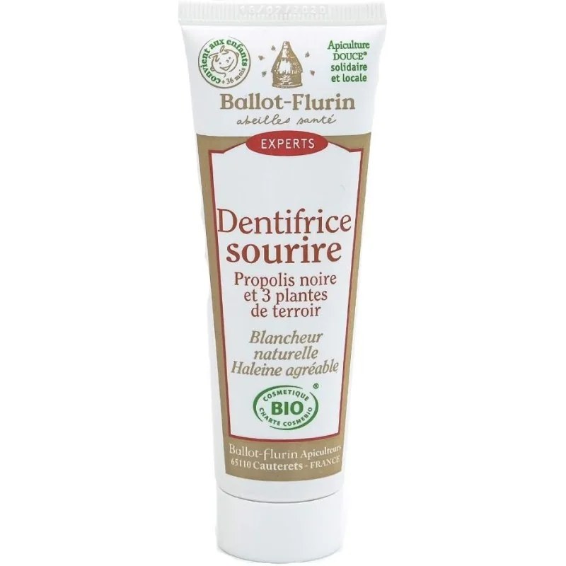 BALLOT-FLURIN BALLOT-FLURIN DENTIFRICE SOURIRE 50ML