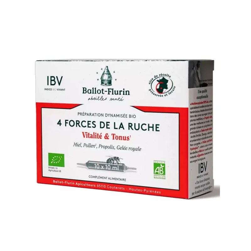BALLOT-FLURIN BALLOT-FLURIN PREPARATION DYNAMISEE 4 FORCES RUCHES 100ML