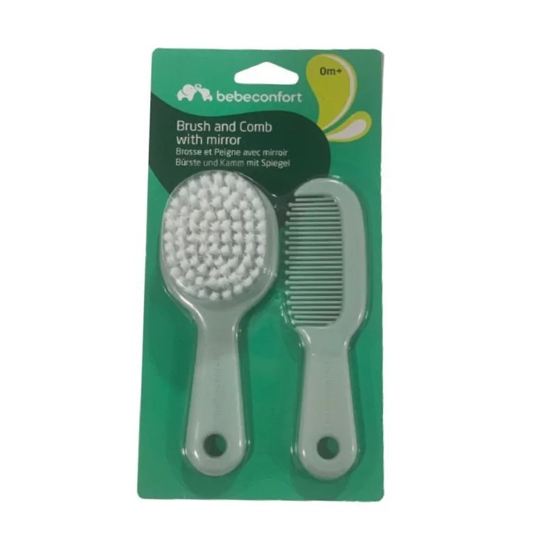 Bébé Confort BEBE CONFORT BROSSE ET PEIGNE AVEC MIROIR - LOVELY DONKEY 2433