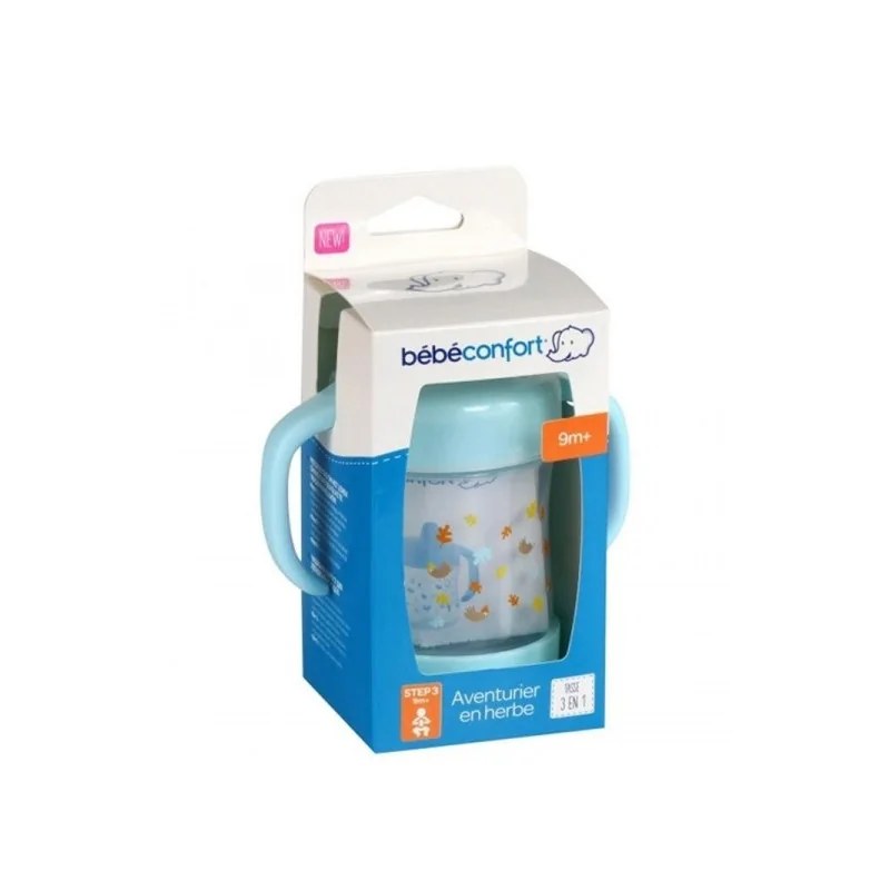Bébé Confort BEBE CONFORT TASSE EVOLUTIVE 3 EN 1 AVENTURIER EN HERBE 180 ML - DOMINO 3860