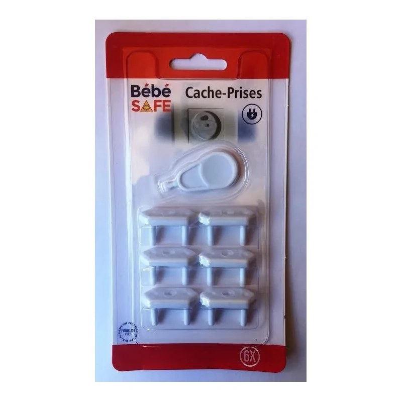 Bébé Safe Bébé Safe CACHE PRISE (6pcs) - 90009616