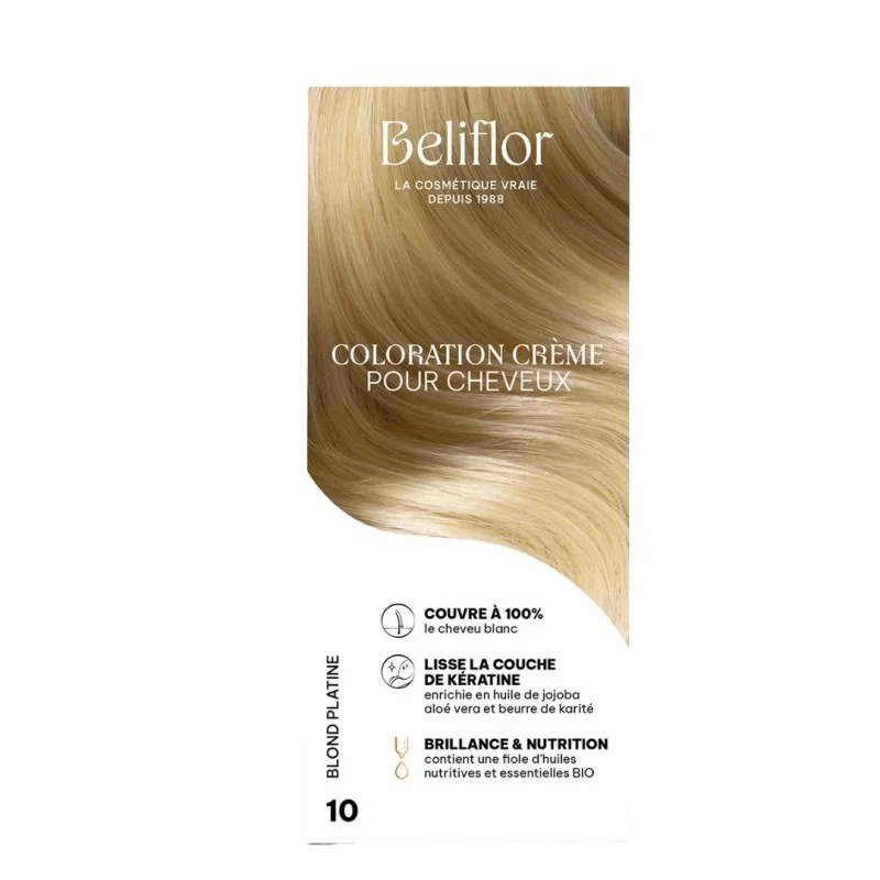 Beliflor Beliflor UNIDOSE N° 10 BLOND PLATINE 120ml