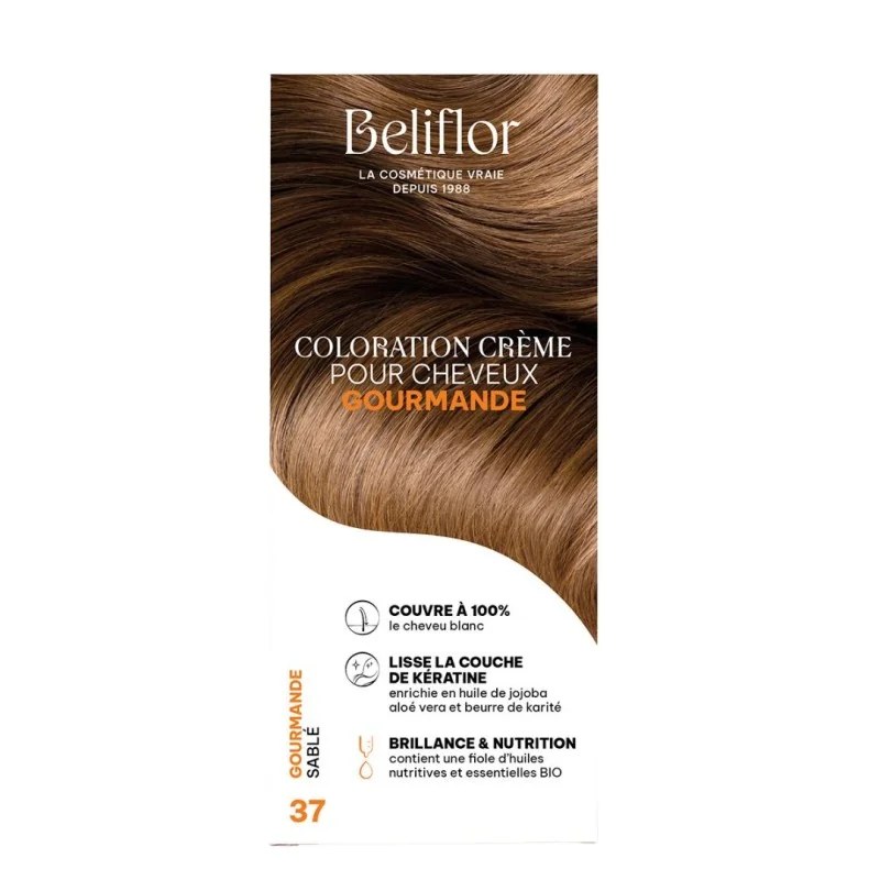 Beliflor Beliflor UNIDOSE N° 37 COULEUR GOURMANDE SABLE  120ml