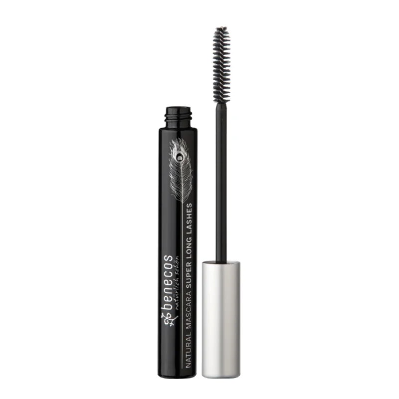 BENECOS BENECOS NATURAL MASCARA SUPER LONG LASHES - CARBON BLACK 8ML