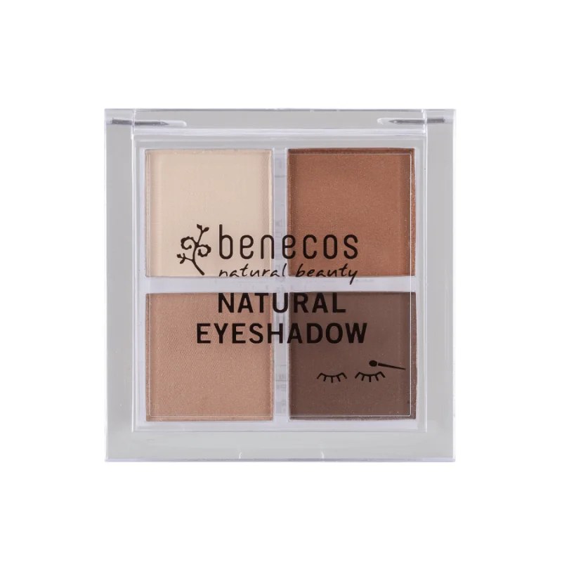 BENECOS BENECOS NATURAL QUATTRO EYESHADOW - COFFEE & CREAM