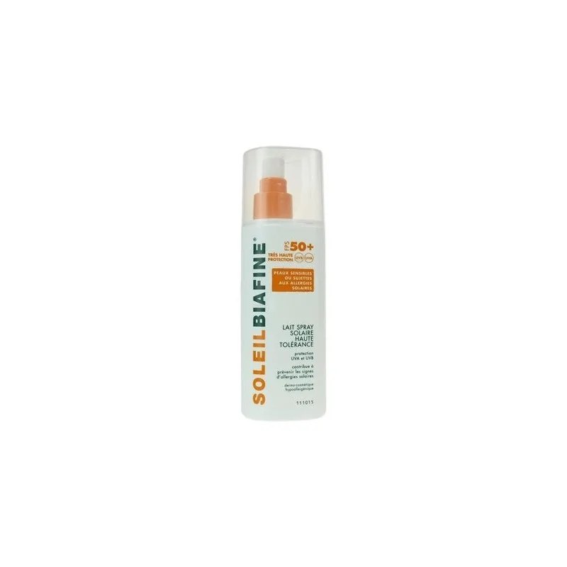 biafine Biafine Lait Spray SPF50+ Peaux Sensibles ou Allergiques 200ml