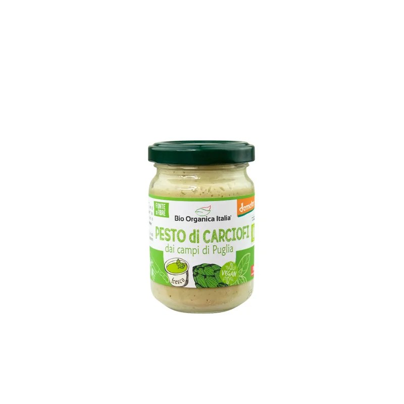 BIO ORGANICA BIO ORGANICA PESTO D'ARTICHAUTS DEMETER 140G