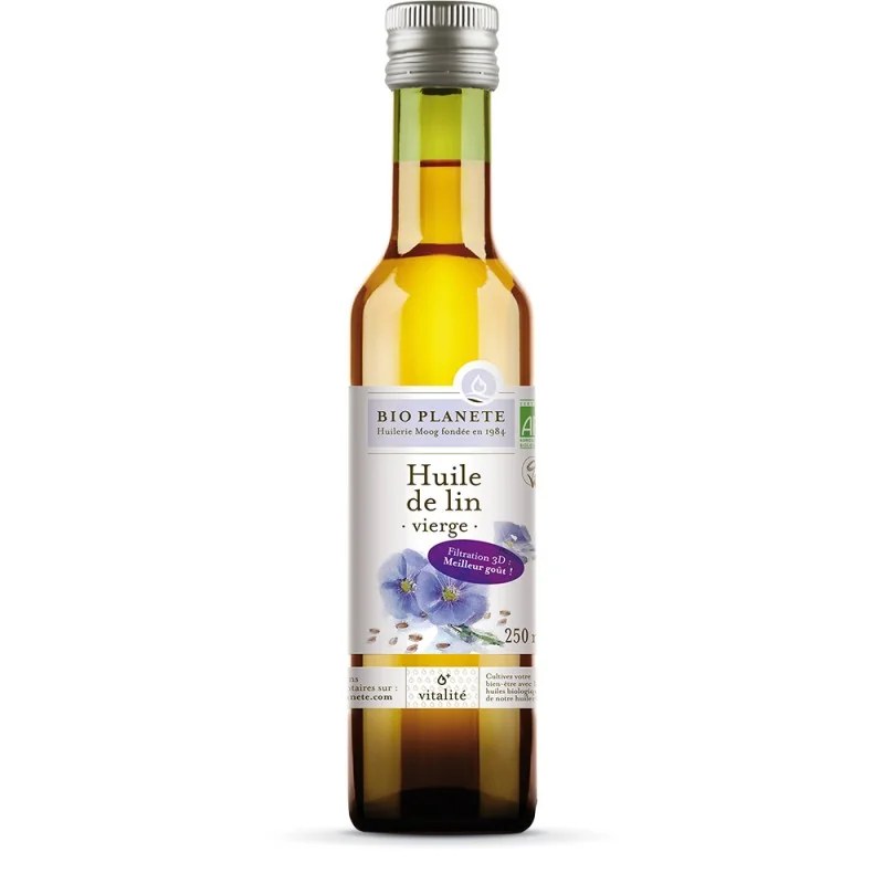 Bio Planète Bio Planète Huile de Lin Vierge 250Ml