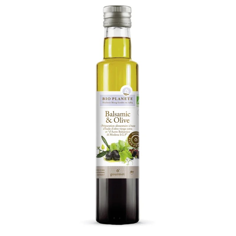 Bio Planète Bio Planète Huile Olive & Balsamic 250Ml