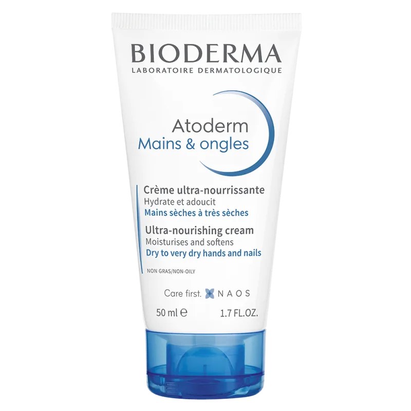 BIODERMA BIODERMA ATODERM MAINS & ONGLES CRÈME ULTRA NOURRISSANTE 50 ML