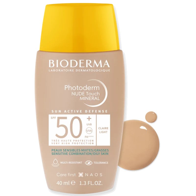 BIODERMA bioderma Photoderm NUDE Touch SPF 50+ Teinte Claire