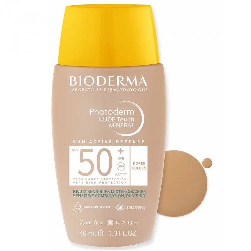 BIODERMA bioderma Photoderm NUDE Touch SPF 50+ Teinte Dorée