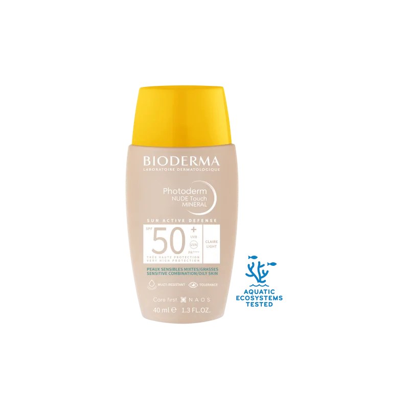BIODERMA bioderma Photoderm NUDE Touch SPF 50+ Teinte tres claire