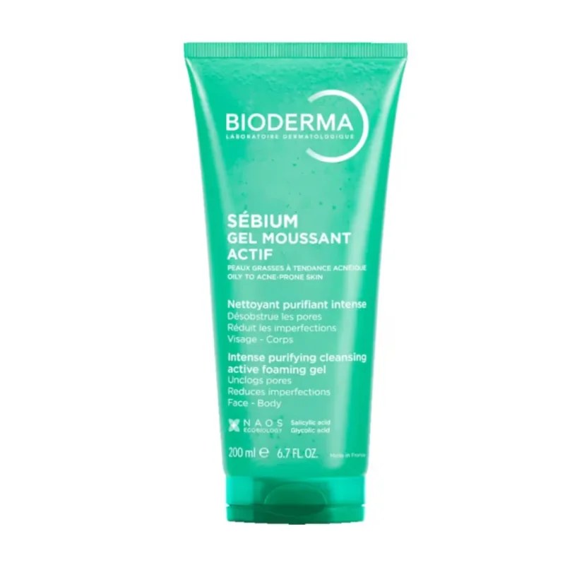 BIODERMA BIODERMA Sébium Gel Moussant Actif 200ml