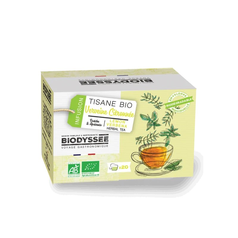 BIODYSSEE BIODYSSEE TISANE VERVEINE CITRONNEE 20x1,5G