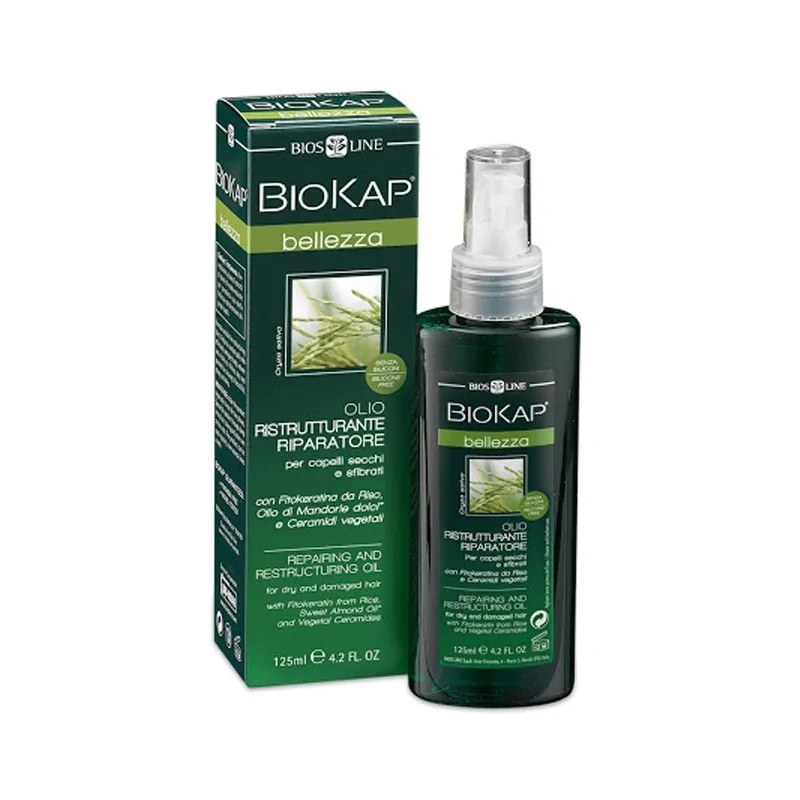 Biokap Biokap Huile nourrissante et réparatrice  Cheveux secs – 125 ml