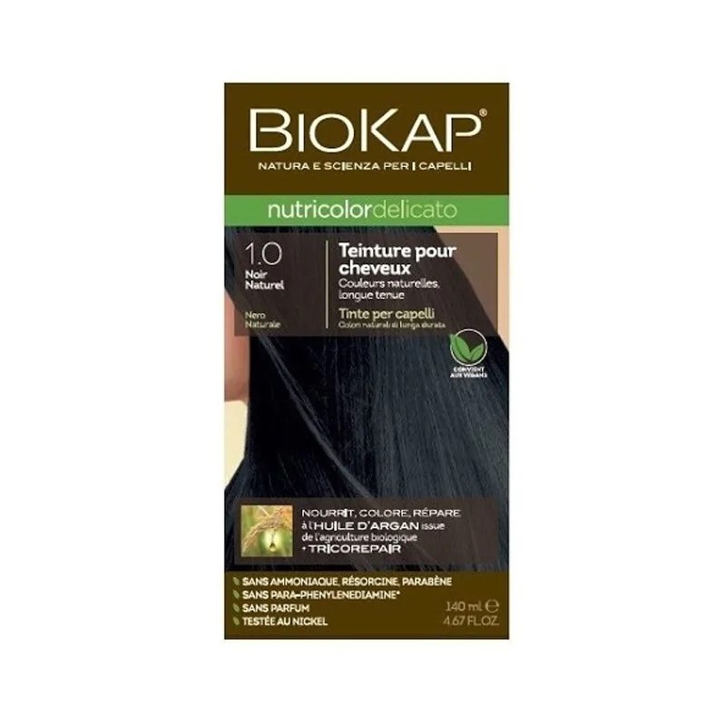 Biokap Biokap Nutricolor Delicato 1.0 Noir naturel