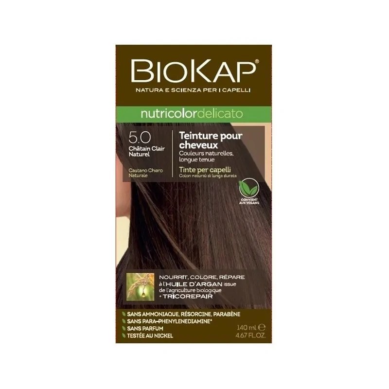 Biokap Biokap Nutricolor Delicato 5.0 Châtain clair naturel
