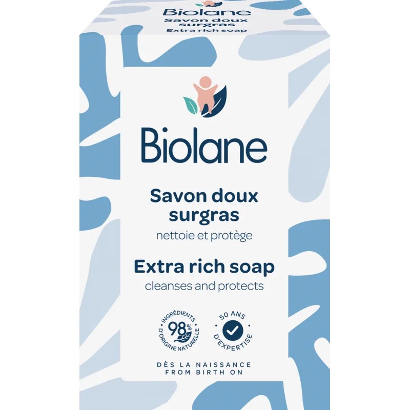 Biolane BIOLANE SAVON DOUX  SURGRAS 150G