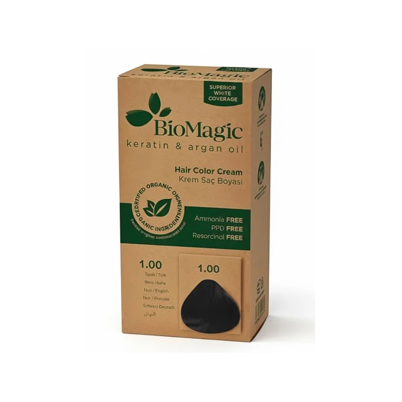 Biomagic Biomagic Color Cream 1/00 Noir