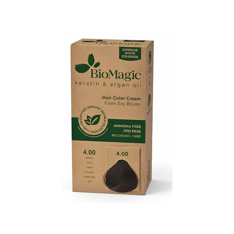 Biomagic Biomagic Color Cream 4/00 Chatain