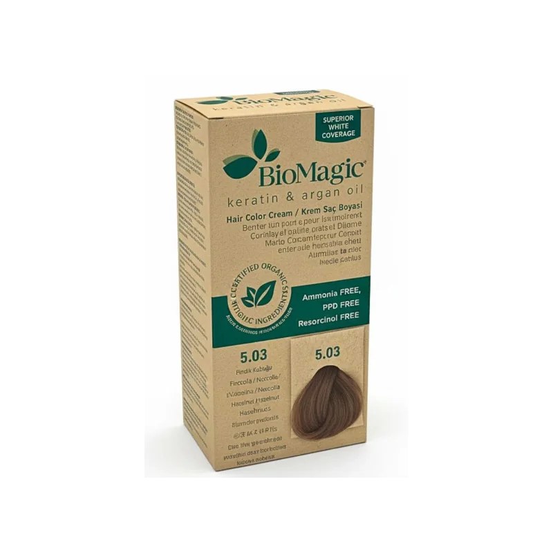 Biomagic Biomagic Color Cream 5/03 Chatain Clair Natr Dore