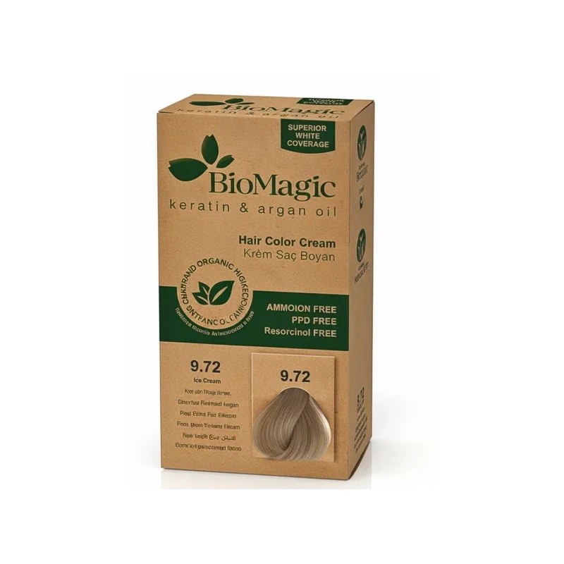 Biomagic Biomagic Color Cream 9/72 Blond Tres Clair Cendre