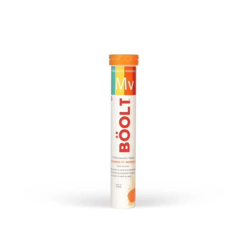 Boolt Boolt MV – Vitamines & Minéraux Effervescents