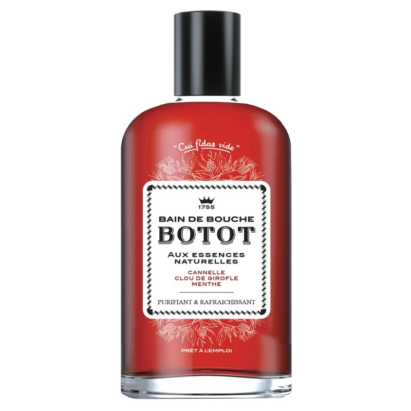 Botot  BOTOT BAIN DE BOUCHE CANNELLE CLOU DE GIROFLE MENTHE 250 ML