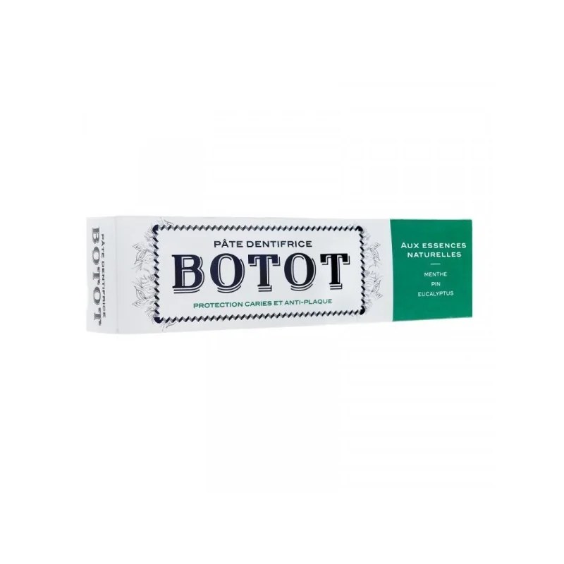 Botot  BOTOT PÂTE DENTIFRICE AUX ESSENCES MENTHE-EUCALYPTUS